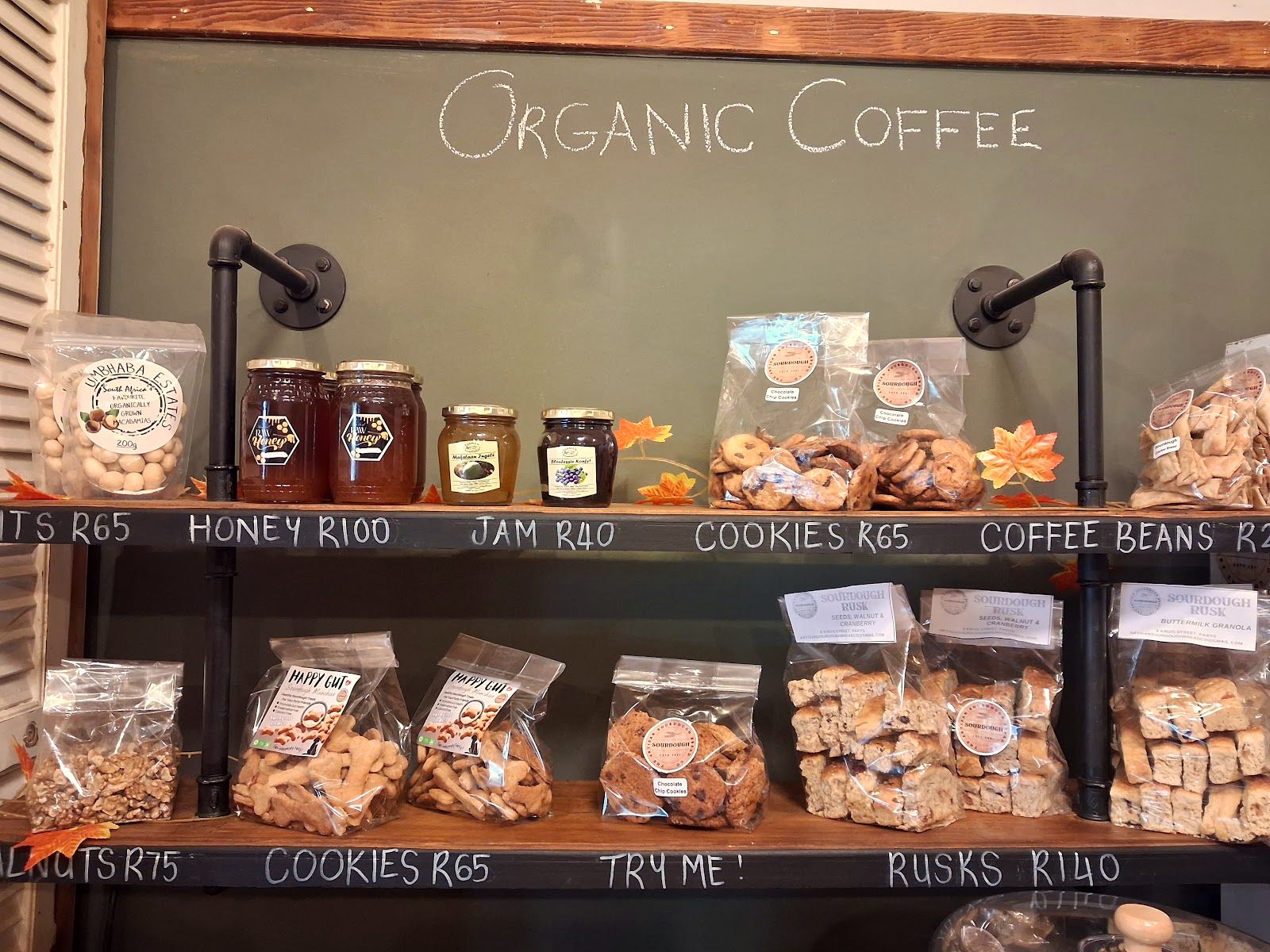 The pantry shelf